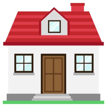 Red House Roof Cartoon Building Vector, Roof, Cartoon, Building PNG and ...