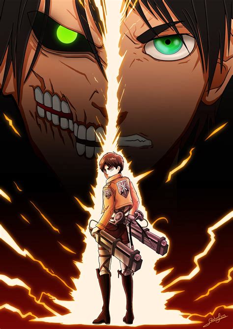 Attack On Titan Eren Wallpapers - Top Free Attack On Titan Eren Backgrounds - WallpaperAccess