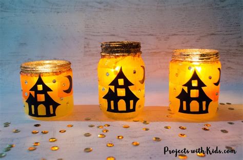 Delightfully Spooky DIY Halloween Lanterns - Projects with Kids