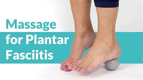 Self-Massage Techniques For Plantar Fasciitis & Foot Pain - YouTube