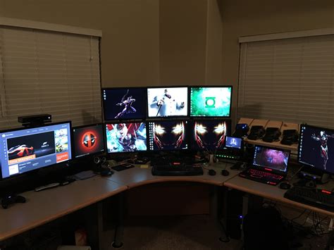 Need 6 new Curved Monitors for my crazy gaming setup - please help! =D : r/Monitors