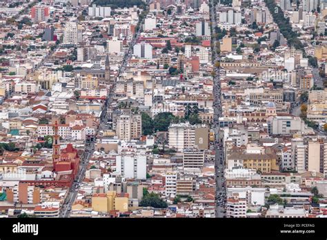 Aerial view of Salta City - Salta, Argentina Stock Photo - Alamy