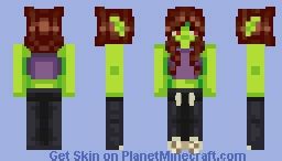 Elf girl Minecraft Skin