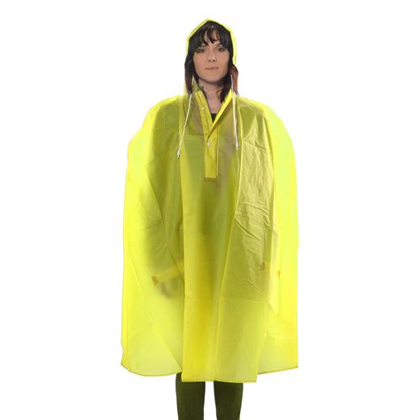 Ventura Yellow Rain Poncho - Walmart.com - Walmart.com