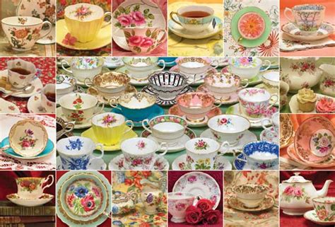 Teacup Collection Jigsaw Puzzle | PuzzleWarehouse.com