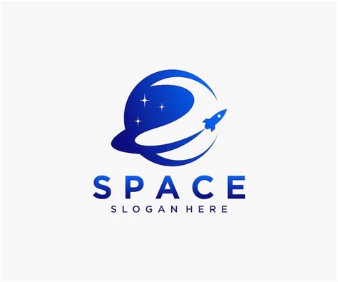 Premium Vector | Space logo