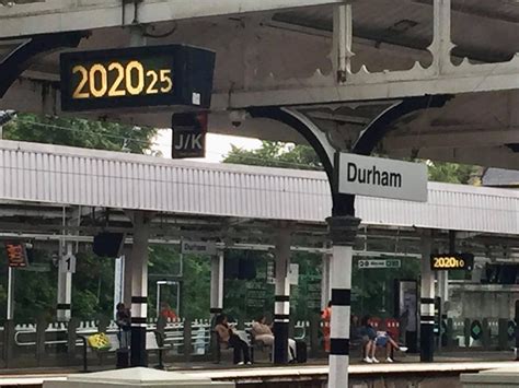 Each platform at Durham train station has its own time zone adjustments. : r/CasualUK