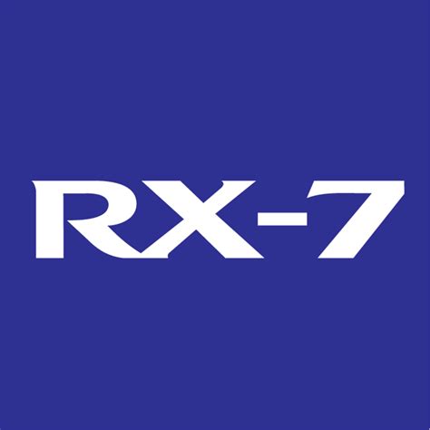 RX-7 logo, Vector Logo of RX-7 brand free download (eps, ai, png, cdr) formats