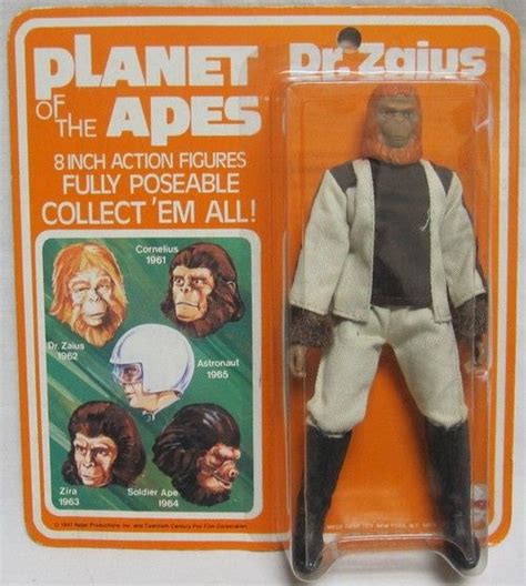 8 inch Mego action figure of Dr. Zaius (Maurice Evans, Booth Colman) from the Planet of the Apes ...