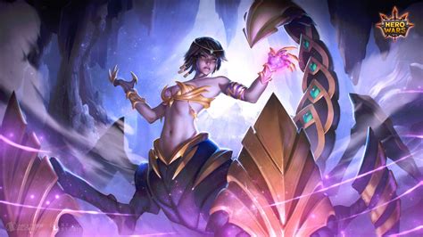 HeroWars - Splash Art - Ziri The power of Akhreb Ummi, Eva Solo on ArtStation at https://www ...