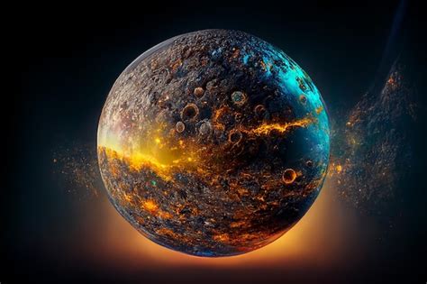 Premium Photo | Mercury a planet in the solar system