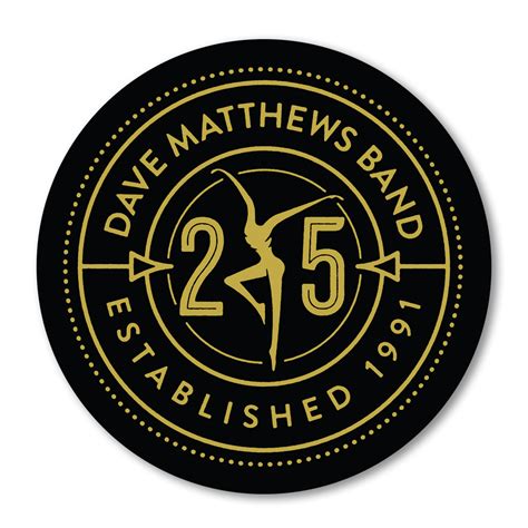 DMB 25 Sticker | Shop the Dave Matthews Band Official Store