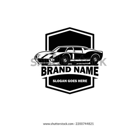 Vintage Car Vector Logo Template Image Stock Vector (Royalty Free) 2200744821 | Shutterstock