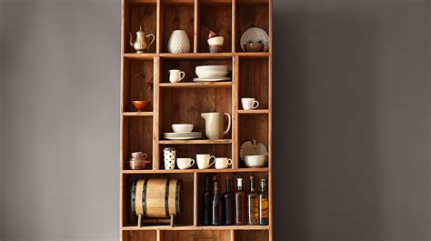 How To Maximize Space On Open Shelving