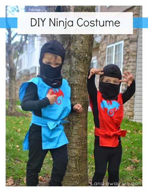 and away we go!: DIY Ninja Costumes...