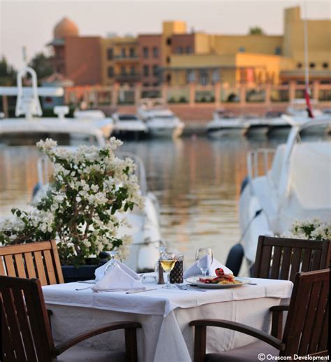 El _Gouna_dining_marina - Orascom HM