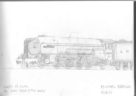 LNER P2 Class No. 2001 by TrainzVeteran on DeviantArt