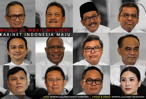 Ini Daftar Wakil Menteri di Kabinet Indonesia Maju