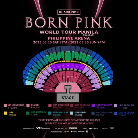 Blackpink In Manila Seatplan Legit Ba To Blackpink Pink Kpop Girl | Hot ...