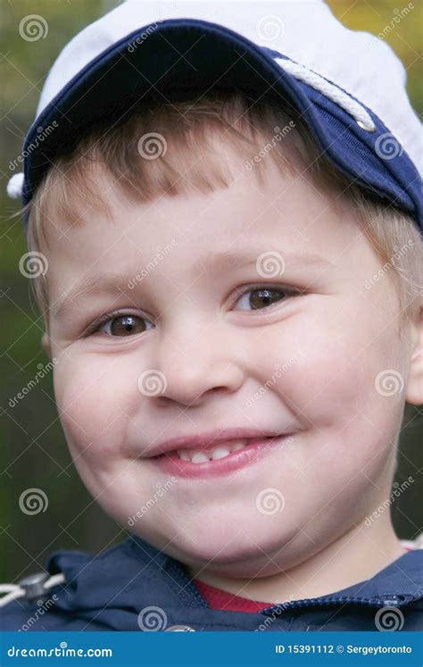 Portrait of smiling child stock photo. Image of outdoor - 15391112