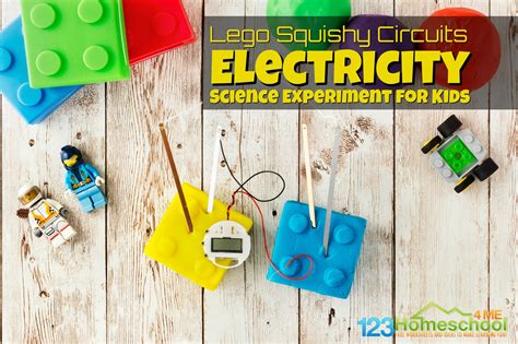 Lego Squishy Circuits Electricity Science Experiment for Kids