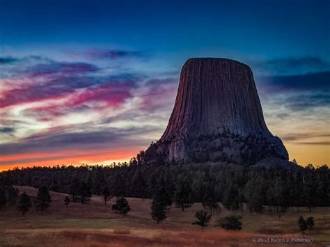 Devils Tower sunrise. | KJ Patterson | Flickr