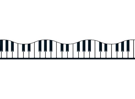 Piano Border Clip Art