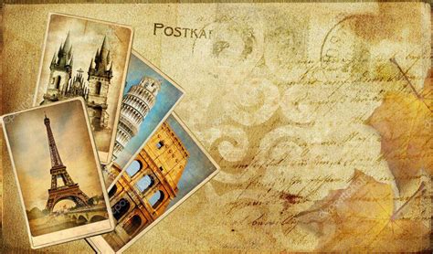 Download Paris Postcard - Vintage Travel Postcards On Itl.cat