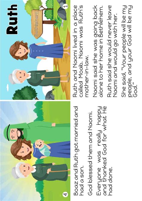 Ruth - Free Bible lesson for kids - Trueway Kids