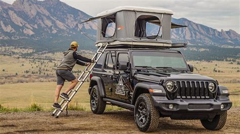 Jeep Camper Rental 4-Door | Overland Discovery®