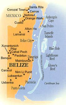 Maya Archaeological Sites of Belize, Belize History