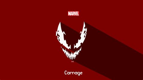 Carnage Marvel Logo - 1920x1080 Wallpaper - teahub.io