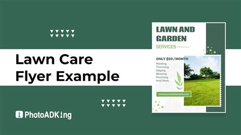 Lawn Care Flyer Ideas and Examples
