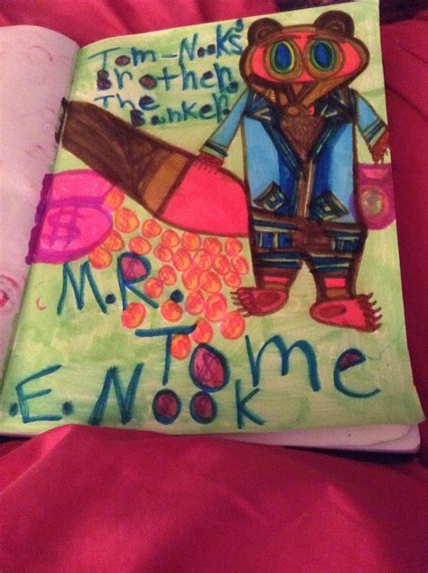 Tom Nook's Brother, Tome .E. Nook by lexycomplexy on DeviantArt