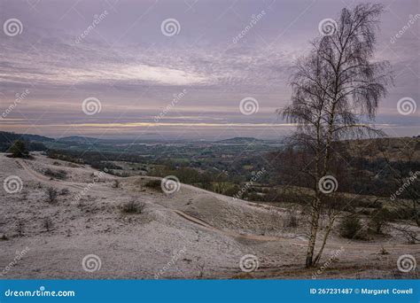 Frosty Morning at Birdlip View Stock Image - Image of fields, frost: 267231487