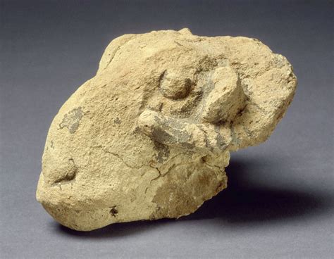 Head of a ram - Late Uruk period - circa 3500-3100 B.C. - Southern Mesopotamia - ceramic ...