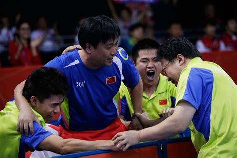 China wins all of the gold medals on the final day of table tennis