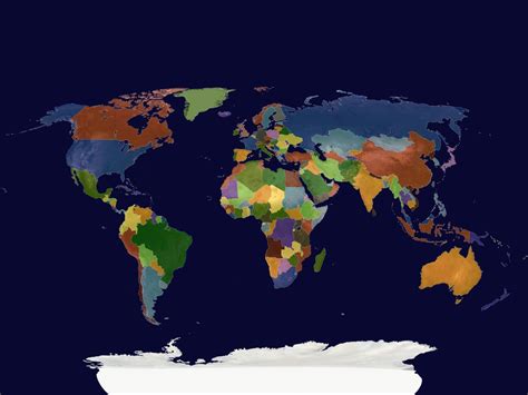 Oversimplified style world map : r/OverSimplified