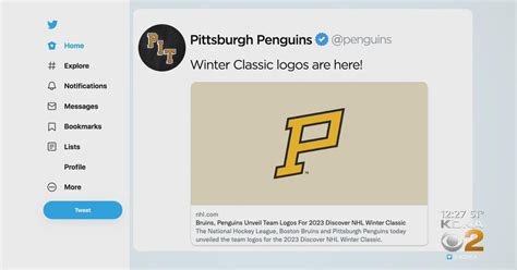 Penguins and Bruins unveil 2023 Winter Classic logos - CBS Pittsburgh