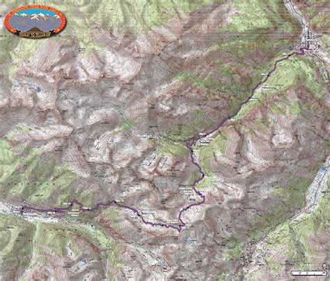 Maps – Imogene Pass Run