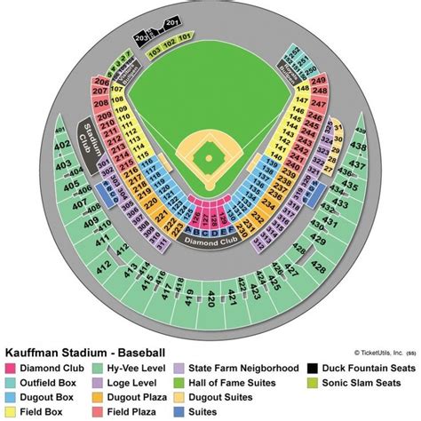 Brilliant as well as Gorgeous kc royals seating chart | Kauffman ...