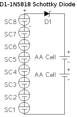 AA Solar Battery Charger - Electronic Circuits and Projects