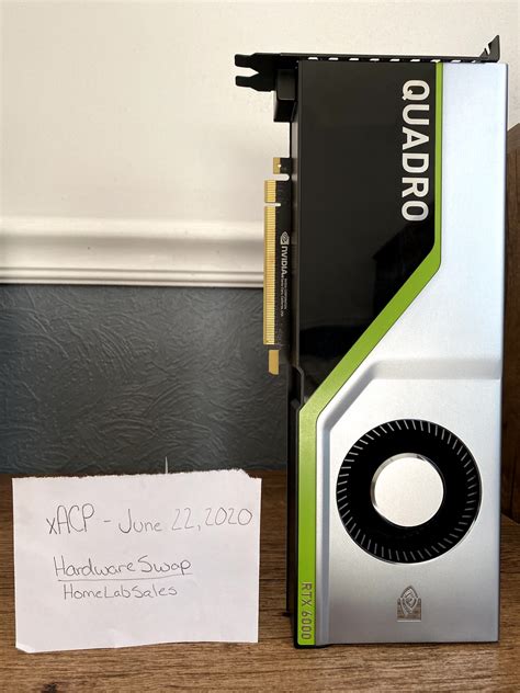 [FS][USA-NC] NVIDIA RTX Quadro 6000 : r/homelabsales