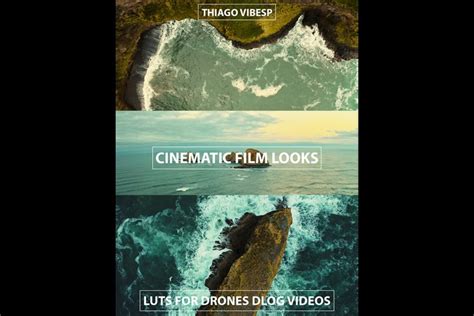 Cinematic Look Tones Drone LUTs Dji Drones (2167862)