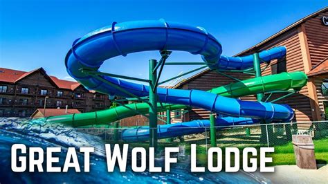 ALL WATER SLIDES at Great Wolf Lodge Sandusky, Ohio! - YouTube