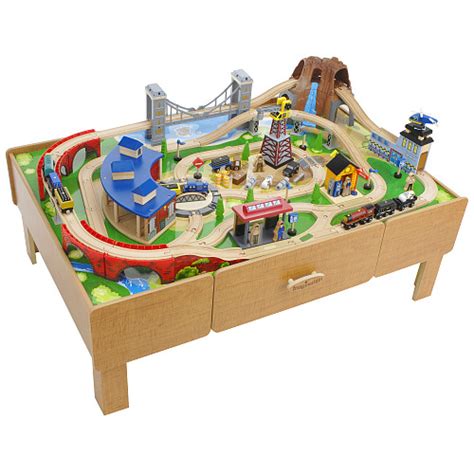 Kids Train Table: KidKraft Train Table - Long-Lasting Popular Best Toy For Boys And Girls