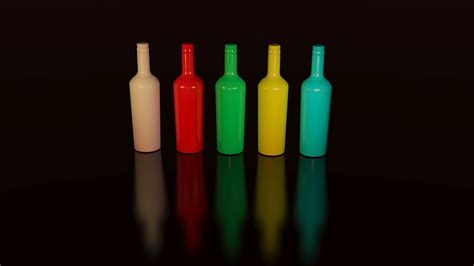 colorful, bottles, container, display, design, reflection, art, colors, bottle, food and drink ...