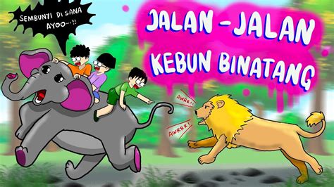 ORANG KOTA TAPI PERTAMA KALI PERGI KE KEBUN BINATANG - Animasi Lucu Kartun Indonesia #KARTUNLUCU ...