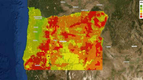 Oregon's new wildfire risk map sparks questions among Southern Oregonians