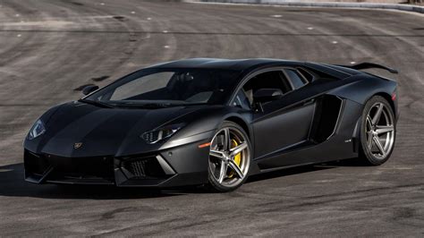 Lamborghini Aventador Black Desktop Wallpapers - Wallpaper Cave